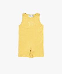 agnes b. | ベビー "b." ロゴ スター コットン ノースリーブ サロペット "Missia"(ロンパース)