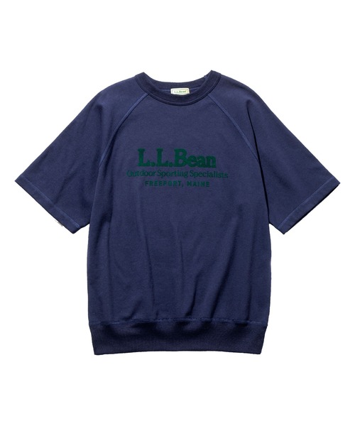 L.L.Bean（エルエルビーン）の「【JAPAN EDITION】ポーテージ・ショートスリーブ・スウェットシャツ（スウェット・メンズ・ネイビー/ライトグレー/イエロー/アイボリー・MEDIUM/SMALL/LARGE）」の3枚目の写真