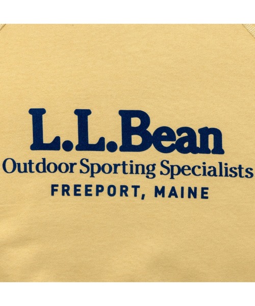 L.L.Bean（エルエルビーン）の「【JAPAN EDITION】ポーテージ・ショートスリーブ・スウェットシャツ（スウェット・メンズ・ネイビー/ライトグレー/イエロー/アイボリー・MEDIUM/SMALL/LARGE）」の8枚目の写真