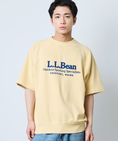 L.L.Bean(エルエルビーン)の「【JAPAN EDITION】ポーテージ・ショートスリーブ・スウェットシャツ(スウェット・メンズ・ネイビー/ライトグレー/イエロー/アイボリー・MEDIUM/SMALL/LARGE)」の15枚目の写真