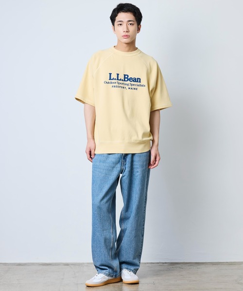 L.L.Bean(エルエルビーン)の「【JAPAN EDITION】ポーテージ・ショートスリーブ・スウェットシャツ(スウェット・メンズ・ネイビー/ライトグレー/イエロー/アイボリー・MEDIUM/SMALL/LARGE)」の18枚目の写真
