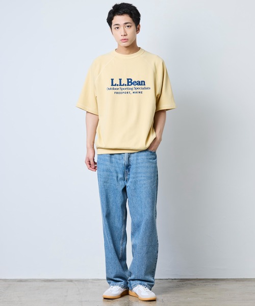 L.L.Bean(エルエルビーン)の「【JAPAN EDITION】ポーテージ・ショートスリーブ・スウェットシャツ(スウェット・メンズ・ネイビー/ライトグレー/イエロー/アイボリー・MEDIUM/SMALL/LARGE)」の20枚目の写真