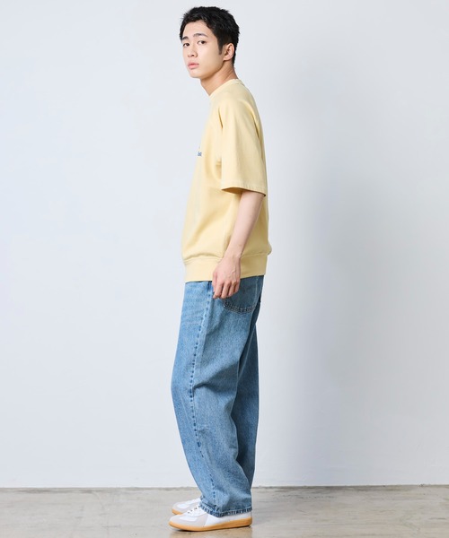L.L.Bean(エルエルビーン)の「【JAPAN EDITION】ポーテージ・ショートスリーブ・スウェットシャツ(スウェット・メンズ・ネイビー/ライトグレー/イエロー/アイボリー・MEDIUM/SMALL/LARGE)」の21枚目の写真
