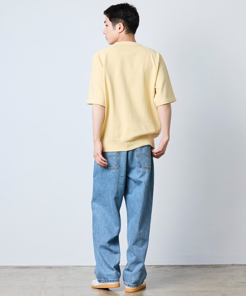 L.L.Bean(エルエルビーン)の「【JAPAN EDITION】ポーテージ・ショートスリーブ・スウェットシャツ(スウェット・メンズ・ネイビー/ライトグレー/イエロー/アイボリー・MEDIUM/SMALL/LARGE)」の22枚目の写真