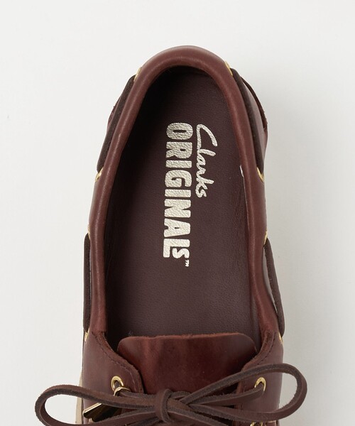 Clarks Originals(クラークスオリジナルズ)の「<Clarks Originals>Godney Boat シューズ/ダークブラウン(モカシン/デッキシューズ・レディース・ダークブラウン・5/4/6)」の13枚目の写真