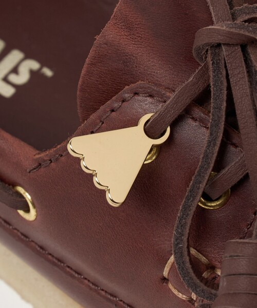 Clarks Originals(クラークスオリジナルズ)の「<Clarks Originals>Godney Boat シューズ/ダークブラウン(モカシン/デッキシューズ・レディース・ダークブラウン・5/4/6)」の16枚目の写真