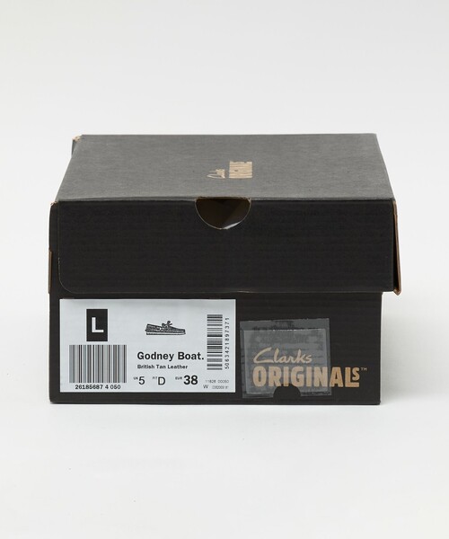 Clarks Originals(クラークスオリジナルズ)の「<Clarks Originals>Godney Boat シューズ/ダークブラウン(モカシン/デッキシューズ・レディース・ダークブラウン・5/4/6)」の4枚目の写真