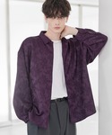 ETELIO（エテリオ）の「総柄ジャガードリラクシングシャツ（シャツ/ブラウス・M）」