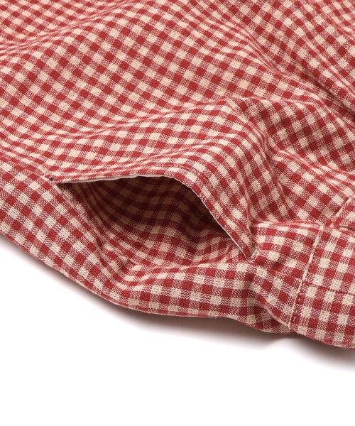 BREEZE（ブリーズ）の「【リンク】ギンガムチェックタックパンツ（その他パンツ・キッズ・ブラック/レッド・100/90/80/140/120/110/130）」の14枚目の写真