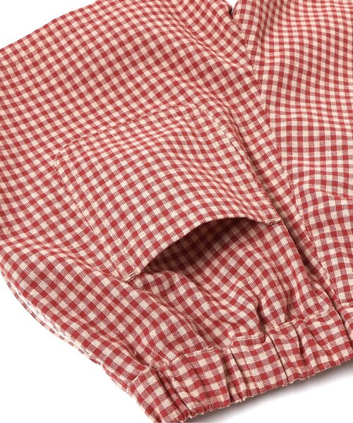 BREEZE（ブリーズ）の「【リンク】ギンガムチェックタックパンツ（その他パンツ・キッズ・ブラック/レッド・100/90/80/140/120/110/130）」の15枚目の写真