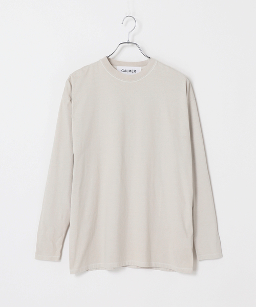 Spick & Span(スピックアンドスパン)の「■ナチュラルダイロングTシャツ(Tシャツ/カットソー・レディース・ベージュ・FREE)」の1枚目の写真