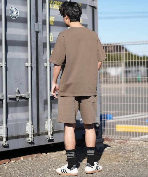 NEW ERA(ニューエラ)の「NEW ERA/ニューエラ 半袖 Tシャツ メンズ SS GARMENT DEE WPATCH(Tシャツ/カットソー・メンズ・ブラウン/チャコール/グレー・M/L/XL/XXL)」の20枚目の写真