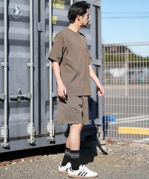 NEW ERA(ニューエラ)の「NEW ERA/ニューエラ 半袖 Tシャツ メンズ SS GARMENT DEE WPATCH(Tシャツ/カットソー・メンズ・ブラウン/チャコール/グレー・M/L/XL/XXL)」の22枚目の写真