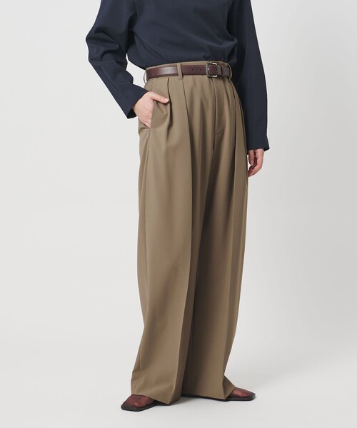 MARW UNITED ARROWS(マルゥ ユナイテッドアローズ)の「<MARW UNITED ARROWS>インタック パンツ(スラックス・レディース・ブラック/モカ/ダークグレー・36/38)」の16枚目の写真