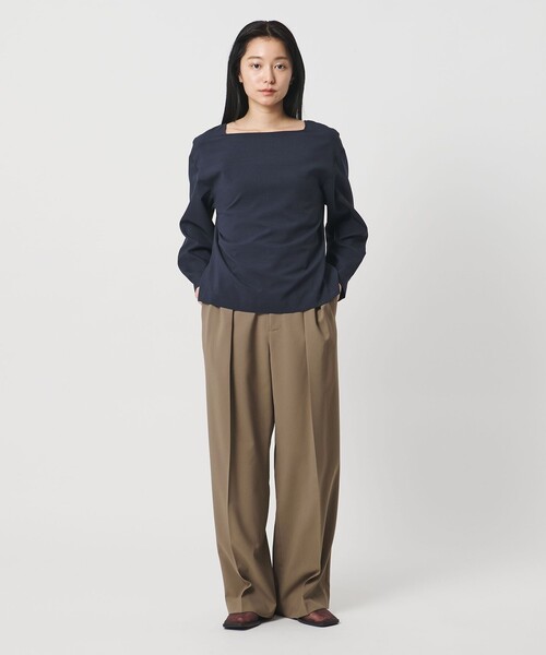 MARW UNITED ARROWS(マルゥ ユナイテッドアローズ)の「<MARW UNITED ARROWS>インタック パンツ(スラックス・レディース・ブラック/モカ/ダークグレー・36/38)」の17枚目の写真