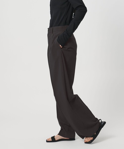 MARW UNITED ARROWS(マルゥ ユナイテッドアローズ)の「<MARW UNITED ARROWS>インタック パンツ(スラックス・レディース・ブラック/モカ/ダークグレー・36/38)」の18枚目の写真