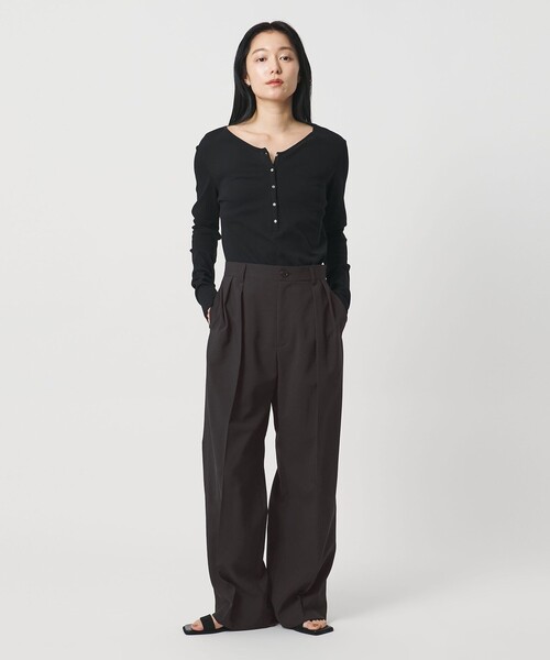 MARW UNITED ARROWS(マルゥ ユナイテッドアローズ)の「<MARW UNITED ARROWS>インタック パンツ(スラックス・レディース・ブラック/モカ/ダークグレー・36/38)」の19枚目の写真