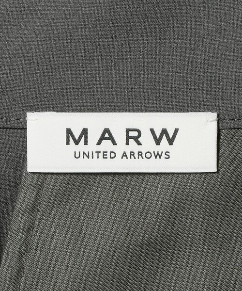 MARW UNITED ARROWS(マルゥ ユナイテッドアローズ)の「<MARW UNITED ARROWS>インタック パンツ(スラックス・レディース・ブラック/モカ/ダークグレー・36/38)」の13枚目の写真