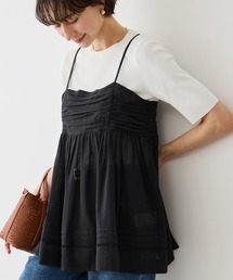 ROPE' PICNIC | お着軽シャツシリーズ コットンボイルキャミソールブラウス/接触冷感・通気性(シャツ/ブラウス)