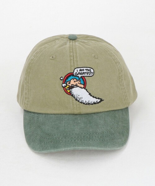 Steven Alan(スティーブンアラン)の「<ROBERT CRUMB> GREATEST CAP/キャップ(キャップ・メンズ・オリーブ・FREE)」の2枚目の写真