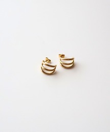 トリプルラインピアス