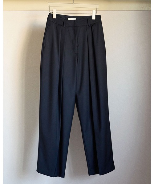anuke（アンヌーク）の「Hightwist Cocoon Pants（その他パンツ・レディース・チャコールグレー/ネイビー・38inch/36inch）」の9枚目の写真