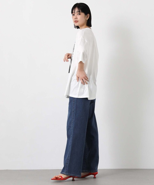 CHIGNON(シニヨン)の「アニマルフォトDOG_T(Tシャツ/カットソー・レディース・ホワイト・FREE)」の3枚目の写真