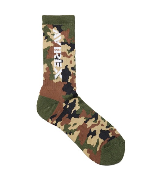 AVIREX（アヴィレックス）の「【RES】【AVIREX】Ccamouflage 3P Socks（ソックス/靴下・メンズ・カモフラージュ・25-27）」の5枚目の写真