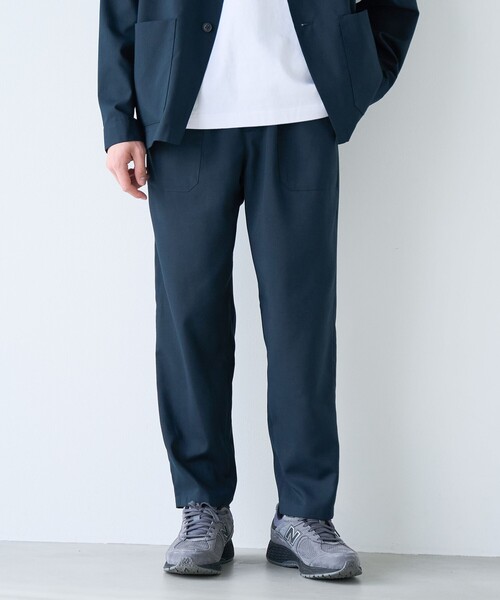 coen（コーエン）の「ハイブリッドリネン リラックスパンツ【吸水速乾・防シワ・UVカット】（その他パンツ・メンズ・モカ/ネイビー/ダークグレー・XL/L/S/M）」の10枚目の写真