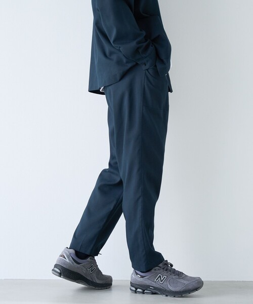 coen（コーエン）の「ハイブリッドリネン リラックスパンツ【吸水速乾・防シワ・UVカット】（その他パンツ・メンズ・モカ/ネイビー/ダークグレー・XL/L/S/M）」の12枚目の写真