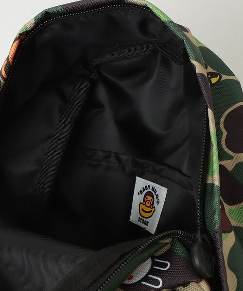 A BATHING APE(アベイシングエイプ)の「BABY MILO SMALL BACKPACK #3(バックパック/リュック・メンズ・マルチ/ピンク/グリーン・FREE)」の19枚目の写真