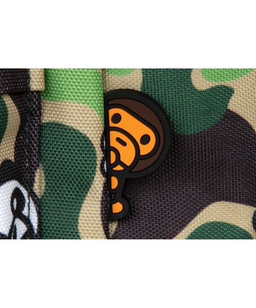 A BATHING APE(アベイシングエイプ)の「BABY MILO SMALL BACKPACK #3(バックパック/リュック・メンズ・マルチ/ピンク/グリーン・FREE)」の10枚目の写真