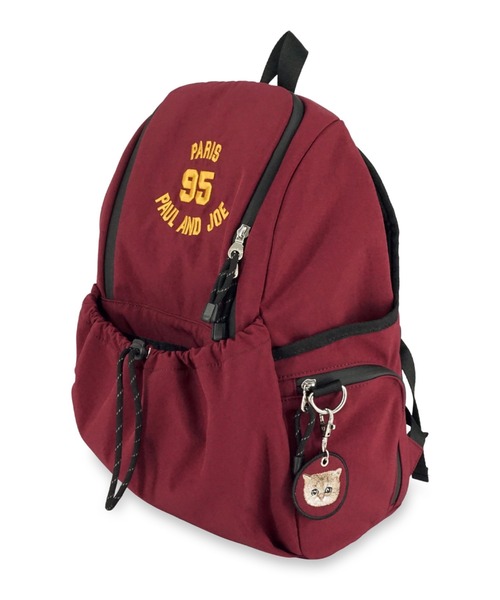 PAUL & JOE ACCESSOIRES（ポールアンドジョーアクセソワ）の「ポール ＆ ジョー アクセソワ バックパック <95 エンブロイダリー>（バックパック/リュック・レディース・ネイビー/ブラック/ワイン・FREE）」の3枚目の写真