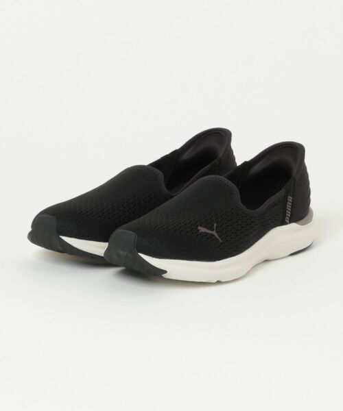 PUMA(プーマ)の「PUMA プーマ W PROWL 3 BALLET EASE IN プラウル 3 バレー EASE IN 314171 ABC-MART限定 *01BK/C.BROWN(スニーカー・レディース・ブラック・22.5cm/23.0cm/23.5cm/24.0cm/24.5cm/25.0cm/25.5cm)」の1枚目の写真