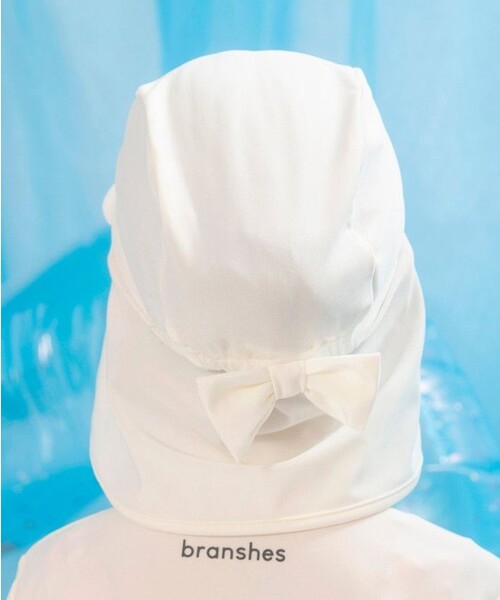 BRANSHES（ブランシェス）の「【水着 / SWIM】スイムキャップ（スイムグッズ・キッズ・ラベンダー/アイボリー・S/M）」の6枚目の写真