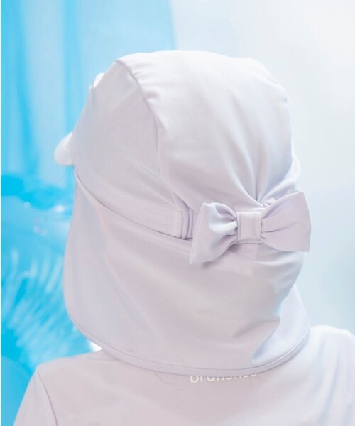 BRANSHES（ブランシェス）の「【水着 / SWIM】スイムキャップ（スイムグッズ・キッズ・ラベンダー/アイボリー・S/M）」の11枚目の写真