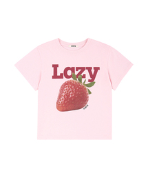 Lazy Strawberry Crop T-shirt (2color)