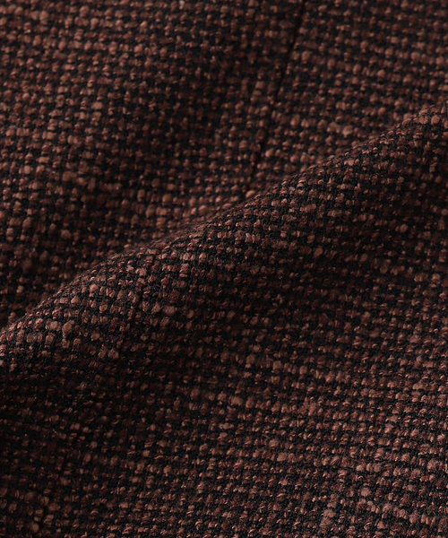 TAGLIATORE(タリアトーレ)の「TAGLIATORE (タリアトーレ) HOPSACK"DAKAR"(テーラードジャケット・メンズ・ブラウン/ネイビー・42/48/50/44/46)」の4枚目の写真