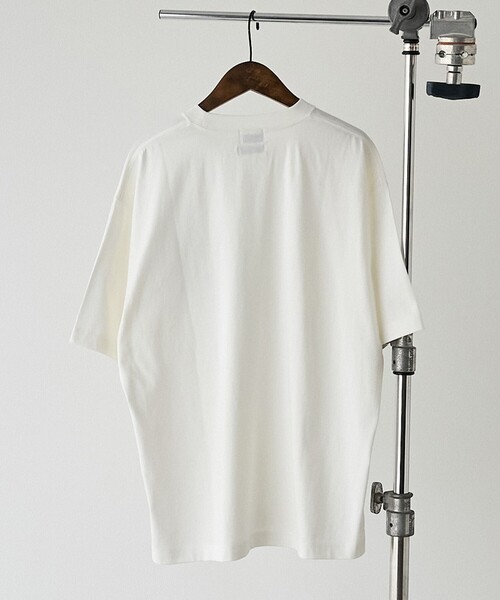 SMITH'S(スミス)の「SMITH'S(スミス)別注 ポケット切替えデザイン ベーシック半袖Tシャツ(Tシャツ/カットソー・メンズ・ブラック/ダークグリーン/ホワイト/ライトグレー/ワインレッド/ネイビー・S/L/XL/M)」の8枚目の写真