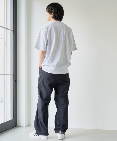 SMITH'S(スミス)の「<父の日ギフトにもおすすめ>SMITH'S(スミス)別注ポケット切替えTシャツ(Tシャツ/カットソー・メンズ・ブラック/ダークグリーン/ホワイト/ライトグレー/ワインレッド/ネイビー・S/L/XL/M)」の12枚目の写真