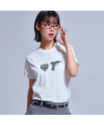 [ウーマン]GUN OF スリム半袖Tシャツ_2カラー