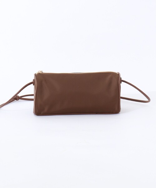 NOLLEY’S（ノーリーズ）の「ナイロンショルダーバッグ（ショルダーバッグ・レディース・ブラウン/ブラック・FREE）」の8枚目の写真