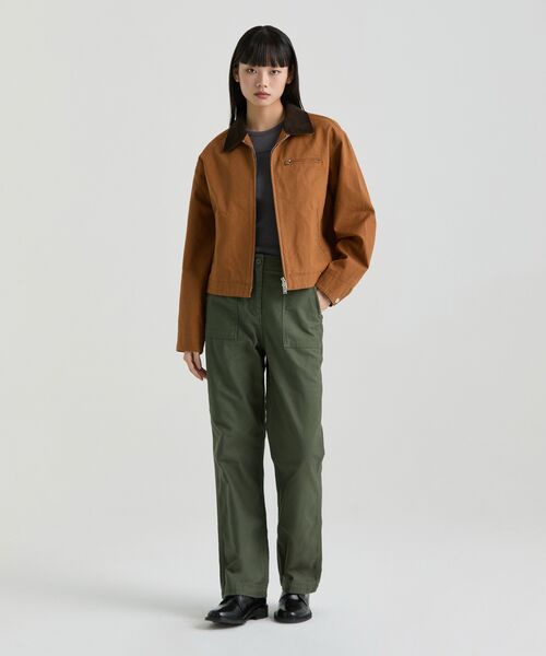 MUSINSA STANDARD WOMAN（ムシンサスタンダードウーマン）の「ウィメンズリブドピグメントスリムTシャツ[ダークグレー]（Tシャツ/カットソー・レディース・その他・SMALL/MEDIUM/LARGE/X-LARGE/X-SMALL）」の7枚目の写真