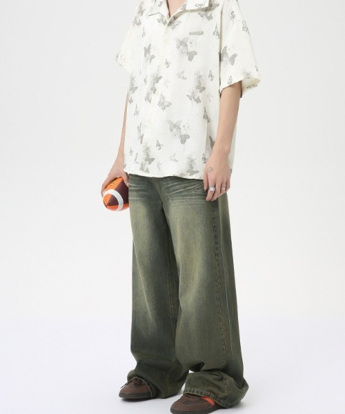 REBALANCE(リバランス)の「ワイドデニムパンツ(デニムパンツ・メンズ・A・LARGE/MEDIUM/SMALL)」の9枚目の写真