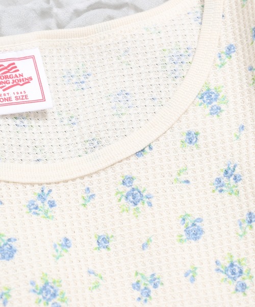 JEMORGAN（ジェーイーモーガン）の「JEMORGAN ワッフル花柄ハーフスリーブクルー（パック）（Tシャツ/カットソー・レディース・ブラック/パープル/ピンク・F）」の14枚目の写真