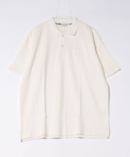 Arnold Palmer(アーノルドパーマー)の「カノコスムース シェア ビッグアンブレラ ポロシャツ(ポロシャツ・レディース・ブラック/レッド/ホワイト・M/XS/LL/L/S)」の2枚目の写真