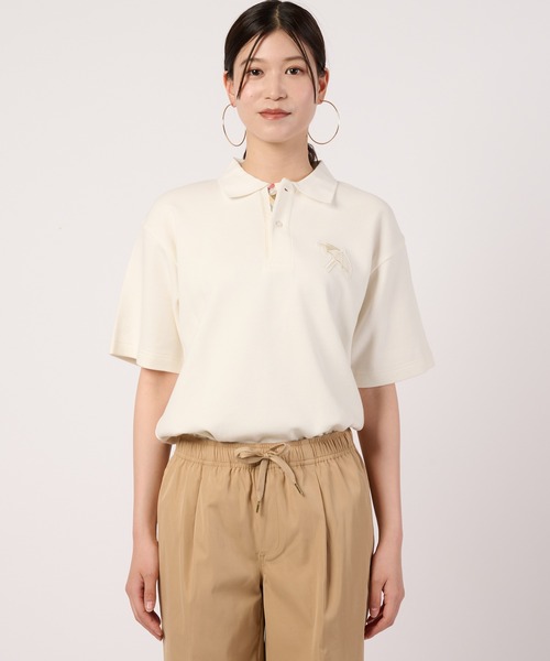 Arnold Palmer（アーノルドパーマー）の「カノコスムース シェア ビッグアンブレラ ポロシャツ（ポロシャツ・レディース・ブラック/レッド/ホワイト・M/XS/LL/L/S）」の16枚目の写真