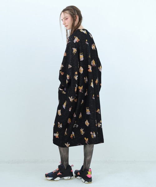 bedsidedrama（ベットサイドドラマ）の「Twenty Night JQ Cardigan（カーディガン/ボレロ・レディース・グレー/ブラック・2/1）」の6枚目の写真