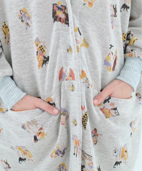 bedsidedrama（ベットサイドドラマ）の「Twenty Night JQ Cardigan（カーディガン/ボレロ・レディース・グレー/ブラック・2/1）」の11枚目の写真