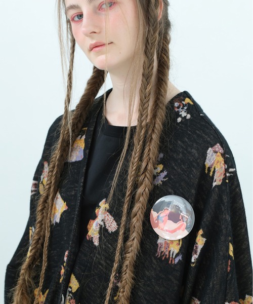 bedsidedrama（ベットサイドドラマ）の「Twenty Night JQ Cardigan（カーディガン/ボレロ・レディース・グレー/ブラック・2/1）」の3枚目の写真